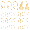 Ion Plating(IP) 304 Stainless Steel Earring Hooks STAS-UN0058-41G-1
