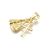 Rack Plating Brass Pendants KK-D343-09G-2