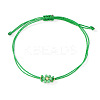Adjustable Glass Seed Bead Link Bracelets DH6590-4-1