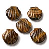 Natural Tiger Eye Carved Healing Shell Figurines G-K353-03D-1