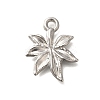 Anti-Tarnish 304 Stainless Steel Pendants STAS-I321-65P-1