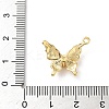 Brass Micro Pave Clear Cubic Zirconia Pendants KK-D504-22C-G-3