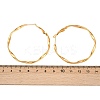 304 Stainless Steel Hoop Earrings EJEW-I320-25G-02-5