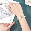14Pcs 7 Style Brass Micro Pave Cubic Zirconia Charms ZIRC-FH0001-10-6