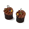 Opaque Resin Imitation Food Pendants RE-CBAF169-07B-1