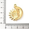 304 Stainless Steel Pendants STAS-I322-06G-02-3