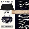 1Pc Suede Fabric Tassels Ribbon OCOR-GF0005-60A-01-2