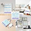 Wave PET Plastic Hollow Out Drawing Painting Stencils Templates DIY-WH0244-280-6