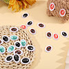 60Pcs 6 Colors Glass Craft Eyes for Doll DIY-CA0007-83-5