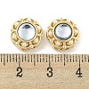 Hollow Brass Beads KK-Q820-36G-3