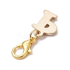 26Pcs Letter A~Z Alloy Rhinestone Pendant Decorations HJEW-JM02653-4