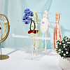 3-Tier Acrylic Hairband Display Stand ODIS-WH0030-82-4