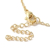 Brass Micro Pave Clear Cubic Zirconia Cable Chain Bowknot Pendant Necklaces for Women LS-NJEW-C054-02B-G-4