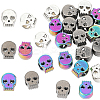 30Pcs 3 Colors Alloy European Beads FIND-PA0001-13-1