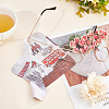 20 Sheets 4 Style London Themed Microfibre Glasses Cleaning Cloth AJEW-CN0002-01-6