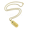 Constellation 304 Stainless Steel Micro Pave Clear Cubic Zirconia Wheat Chain Pendant Necklaces for Women Men NJEW-U007-01E-2