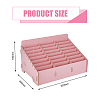 24-Grid Wooden Cell Phone Storage Box AJEW-WH0348-179-2
