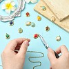 12Pcs 12 Styles Natural Gemstone Pendants STAS-CJ0002-60-5