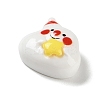 Christmas Theme Opaque Resin Decoden Cabochons RESI-F053-C02-2