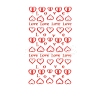 Valentine's Day 5D Love Nail Art Sticker Decals MRMJ-R109-Z-D4363-01-2