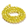 Opaque Glass Beads Stands X-EGLA-A035-P8mm-B04-2
