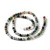 Round Natural Indian Agate Beads Strands G-S122-4mm-3
