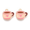 Alloy Enamel Pendants X-ENAM-T022-29-1