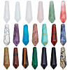 Beads 20Pcs 20 Style Natural & Synthetic Gemstone Beads G-NB0003-02-1