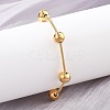 304 Stainless Steel Satellite Chains Bracelets for Women BJEW-D337-01C-G-3