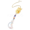 Hollow Alloy Hanging Ornaments HJEW-Q012-05A-3