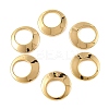 SHEGRACE Brass Flat Round Charms XGR0119G-108G-1