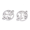 Tarnish Resistant 201 Stainless Steel Links Connectors LS-STAS-S080-025P-2