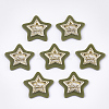 Opaque Acrylic Pendants MACR-T031-06D-1