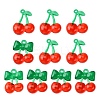 10Pcs 2 Styles Transparent Acrylic Pendants OACR-YW0001-62-1