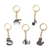 Alloy Enamel Pendant Keychains KEYC-JKC01247-2