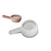 Flat Round with Handle DIY Silicone Candlesticks Molds SIMO-G010-02C-1