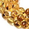 Natural Amber Beads Strands G-K376-H03-01-4