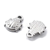 Anti-Tarnish 304 Stainless Steel Charms STAS-R130-15P-2
