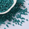 Baking Paint Glass Seed Beads SEED-S042-15A-17-1