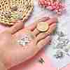 100Pcs 10 Styles Tibetan Style Zinc Alloy Pendants TIBEP-CJ0002-91-4
