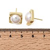 Brass Stud Earring EJEW-H180-02G-5