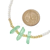 4Pcs 4 Styles ABS Plastic Imitation Pearl Beaded Necklaces NJEW-JN04859-4