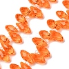 Crystal Glass Beads Strands GLAA-D033-34-1