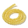 Baking Paint Imitation Jade Glass Bead Strands LS-DGLA-A034-J10mm-A24-4