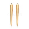 304 Stainless Steel Pendants STAS-T075-22C-G-1