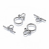 Non-Tarnish 304 Stainless Steel Toggle Clasps LS-STAS-N092-182-2