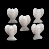 Natural White Jade Gemstone Carved Angle Figurines GG-CBA8396-A16-1