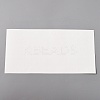 Plastic Self-adhesive Label Stickers DIY-WH0304-437B-2