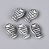 Handmade Porcelain Ceramic Beads PORC-Q005-05A-1