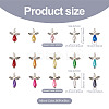80Pcs 2 Style Imitation Pearl Acrylic Pendants OACR-CD0001-07-2